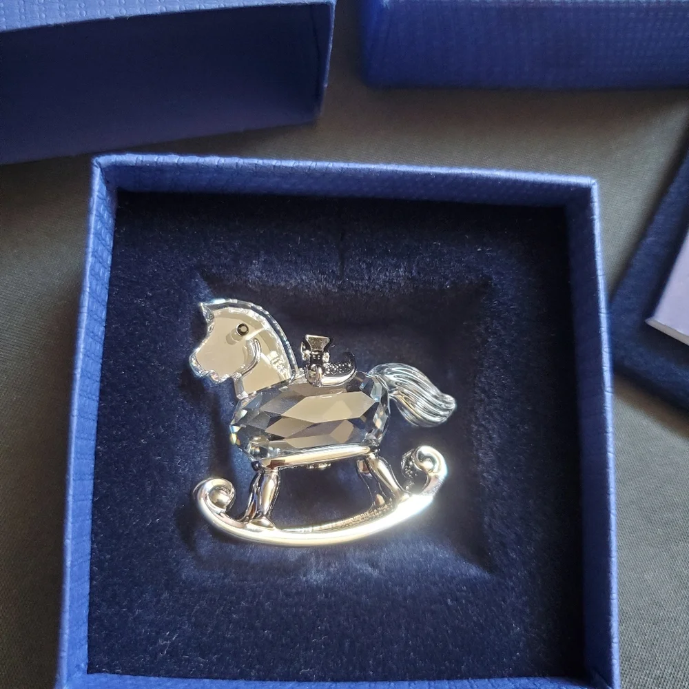 Swarovski Ornament Rocking Horse